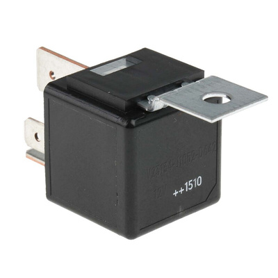 TE Connectivity Panel Mount Automotive Relay, 12V dc Coil Voltage, 50A Switching Current, SPST