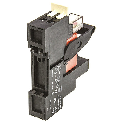 TE Connectivity RT Series Interface Relay, DIN Rail Mount, 24V ac Coil, DPDT, 2-Pole
