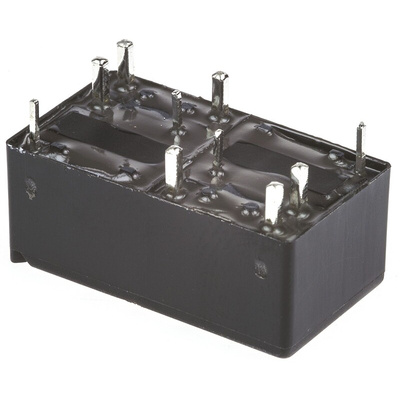 TE Connectivity PCB Mount Automotive Relay, 12V dc Coil Voltage, 25A Switching Current, DPDT