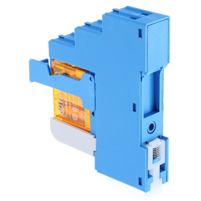 Finder 48 Series Interface Relay, DIN Rail Mount, 24V ac Coil, SPDT, 1-Pole