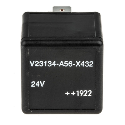 TE Connectivity Plug In Automotive Relay, 24V dc Coil Voltage, 40A Switching Current, SPDT