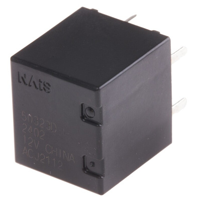 Panasonic PCB Mount Automotive Relay, 12V dc Coil Voltage, 20A Switching Current, DPDT