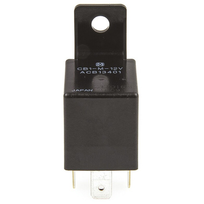 Panasonic Panel Mount Automotive Relay, 12V dc Coil Voltage, 40A Switching Current, SPDT