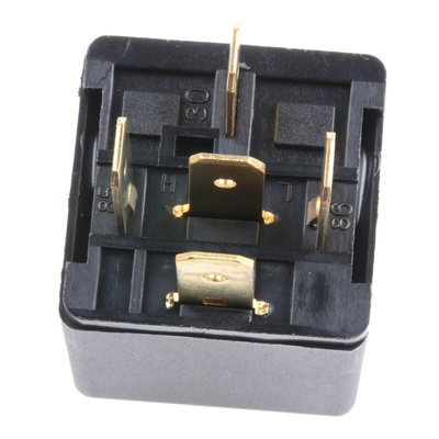 TE Connectivity Plug In Automotive Relay, 12V dc Coil Voltage, 30A Switching Current, SPDT