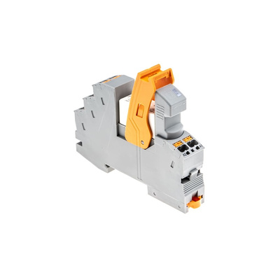 Phoenix Contact RIF-1-RPT-LDP-24DC/2X21 Series Interface Relay, DIN Rail Mount, 24V dc Coil, DPDT, 2-Pole