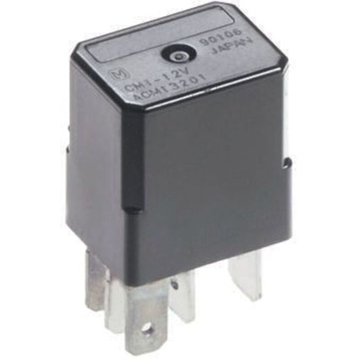 Panasonic Plug In Automotive Relay, 12V dc Coil Voltage, 1A Switching Current, SPDT