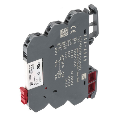 RS PRO Interface Relay, DIN Rail Mount, 230V ac/dc Coil, SPDT, 1-Pole
