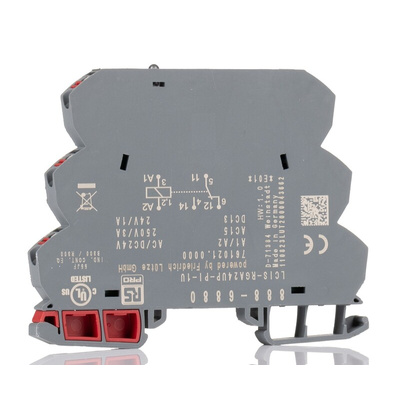 RS PRO Interface Relay, DIN Rail Mount, 24V ac/dc Coil, SPDT, 1-Pole