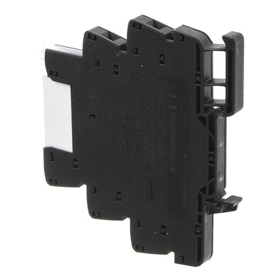 Weidmuller TRS Series Interface Relay, DIN Rail Mount, 24V Coil, SPDT, 1-Pole, 6A Load
