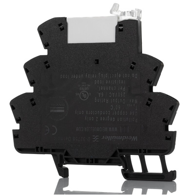 Weidmuller TRZ Series Interface Relay, DIN Rail Mount, 24V Coil, SPDT, 1-Pole