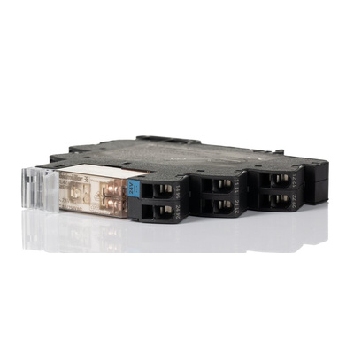 Weidmuller TRZ Series Interface Relay, DIN Rail Mount, 24V Coil, DPDT, 2-Pole
