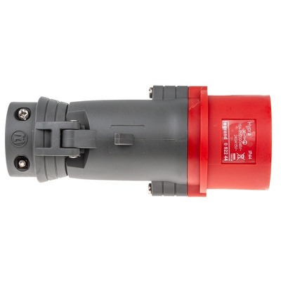 Legrand, Hypra IP44 Red Cable Mount 3P+N+E Industrial Power Plug, Rated At 16.0A, 415.0 V