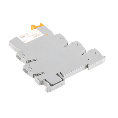 Phoenix Contact PLC-RPT- 24DC/21AU/MS Series Interface Relay, DIN Rail Mount, 24V dc Coil, SPDT, 1-Pole