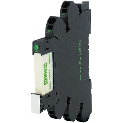 Murrelektronik Limited Interface Relay, DIN Rail Mount, 24V dc Coil, SPDT, 1-Pole, 6A Load