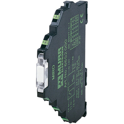 Murrelektronik Limited Interface Relay, DIN Rail Mount, 24V dc Coil, SPDT, 1-Pole, 6A Load