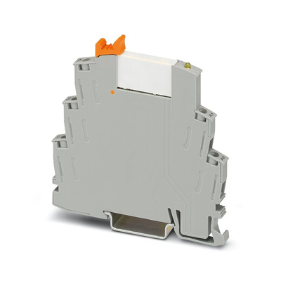 Phoenix Contact RIF-0-RSC-24DC/21 Series Interface Relay, DIN Rail Mount, 24V dc Coil, SPDT, 1-Pole