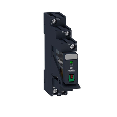 Schneider Electric Harmony Relay RXG Series Interface Relay, DIN Rail Mount, 24V ac Coil, SPDT, 10A Load