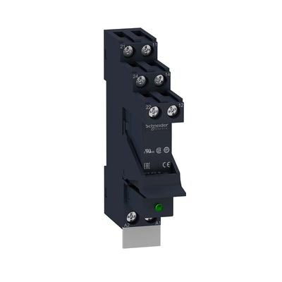 Schneider Electric Harmony Relay RSB Series Interface Relay, DIN Rail Mount, 24V ac Coil, DPDT, 8A Load