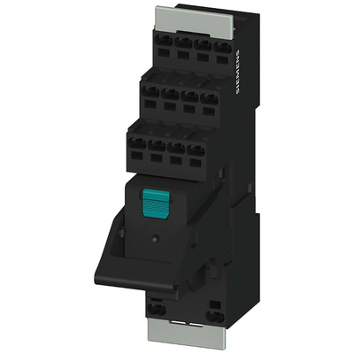 Siemens Sirius LZS Series Interface Relay, 24V dc Coil, 4PDT, 4-Pole