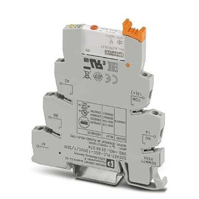 Phoenix Contact PLC-RSC-120UC/ 1AU/MS/SEN Series Interface Relay, DIN Rail Mount, 120V ac Coil, SPST, 3A Load