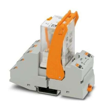 Phoenix Contact RIF-3-RPT-LV-120AC/3X21 Series Interface Relay, DIN Rail Mount, 120V ac Coil