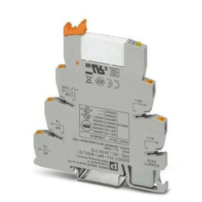 Phoenix Contact PLC-RPT- 60DC/21 Series Interface Relay, DIN Rail Mount, 60V dc Coil