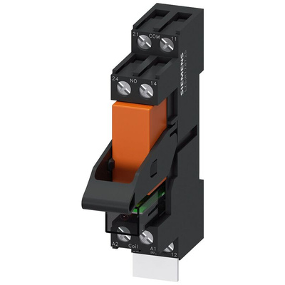 Siemens LZS Series Interface Relay, 24V ac Coil