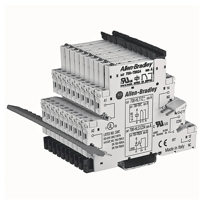 Rockwell Automation 700-HLS Series Interface Relay Module, DIN Rail Mount, 240V ac Coil, 2A Load
