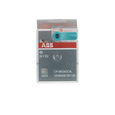 ABB CR-M Series Interface Relay, DIN Rail Mount, 24V dc Coil, 4CO (SPDT), 6A Load