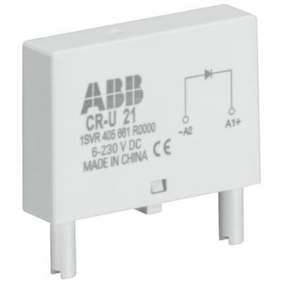 ABB CR-U Series Interface Module, PCB Mount, 6 → 220V dc Coil