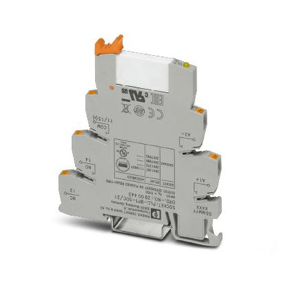 Phoenix Contact PLC-RPT Series Relay Module, DIN Rail Mount, 4.5V dc Coil, SPDT, 38mA Load