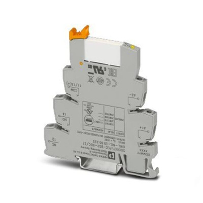 Phoenix Contact PLC-RSC Series Relay Module, DIN Rail Mount, 4.5V dc Coil, SPDT, 38mA Load