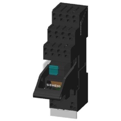 Siemens LZS Series Electromechanical Interface Relay, Plug In, 230V ac Coil, DPDT, 12A Load
