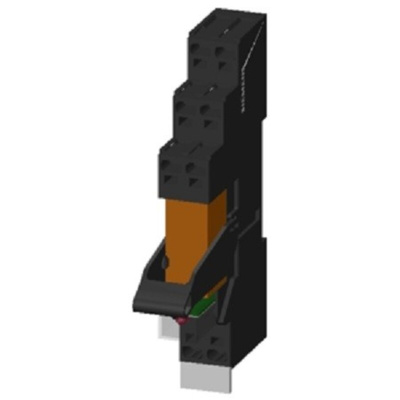 Siemens LZS Series Electromechanical Interface Relay, Plug In, 230V ac Coil, SPDT