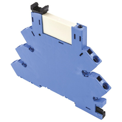 Finder 38 Series Interface Relay, DIN Rail Mount, 230V ac/dc Coil, SPST