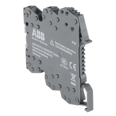 ABB R600 Series Interface Relay, DIN Rail Mount, 5V dc Coil, SPDT, 6A Load