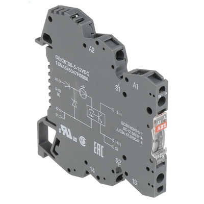 ABB Solid State Relay, DIN Rail Mount
