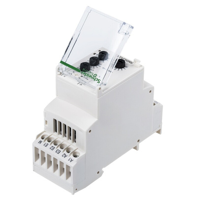 Schneider Electric Current Monitoring Relay, 1 Phase, DPDT, DIN Rail
