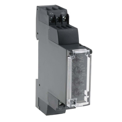 Schneider Electric Voltage Monitoring Relay, 1 Phase, SPDT, 65 → 260V ac/dc, DIN Rail