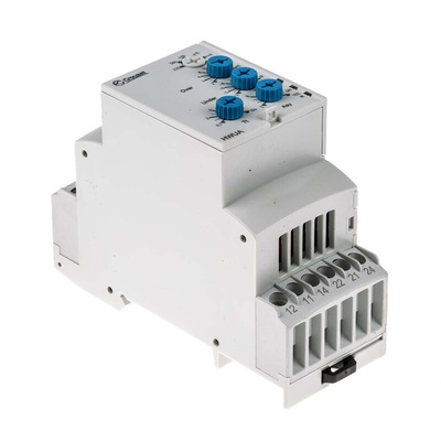 Crouzet Phase, Voltage Monitoring Relay, 3 Phase, DPDT, 194 → 528 V, DIN Rail