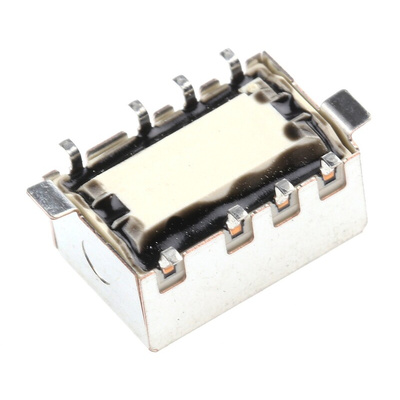 Omron PCB Mount High Frequency Relay, 12V dc Coil, 50Ω Impedance, 1GHz Max. Coil Freq., DPDT