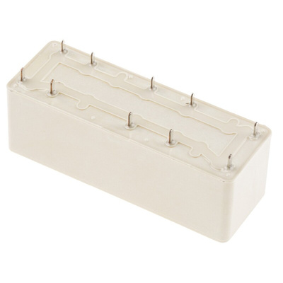 Elesta PCB Mount Force Guided Relay, 12V dc Coil Voltage, 2 Pole, DPDT
