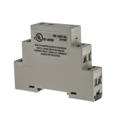RS PRO Voltage Monitoring Relay, 1 Phase, SPDT, 12 → 24V dc, DIN Rail