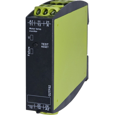 Tele Temperature Monitoring Relay, 1 Phase, DPDT, DIN Rail