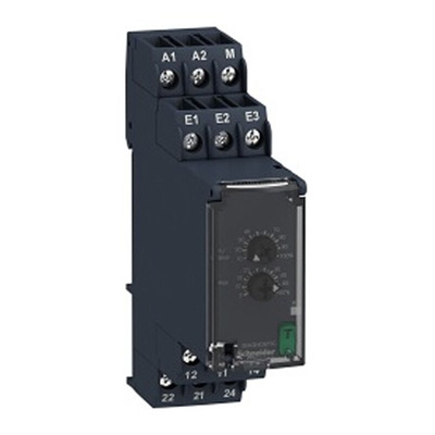 Schneider Electric Current Monitoring Relay, 1 Phase, DPDT, DIN Rail
