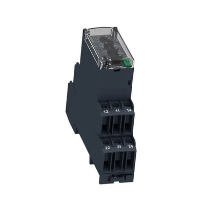Schneider Electric Voltage Monitoring Relay, 1 Phase, DPDT, 15 → 500V ac/dc, DIN Rail