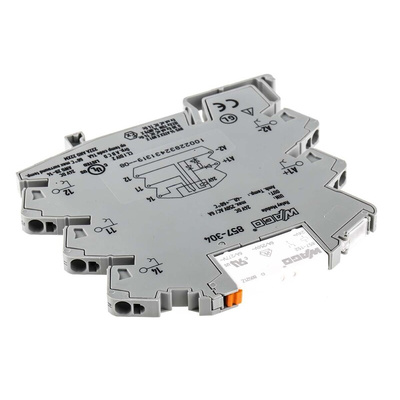 Wago 857 Series Interface Relay, DIN Rail Mount, 24V dc Coil, 1-Pole
