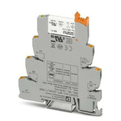 Phoenix Contact PLC-RPT-230UC/ 1AU/SEN Series Interface Relay, DIN Rail Mount, 230V ac Coil