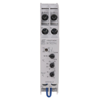 Dold Temperature Monitoring Relay, SPDT, DIN Rail