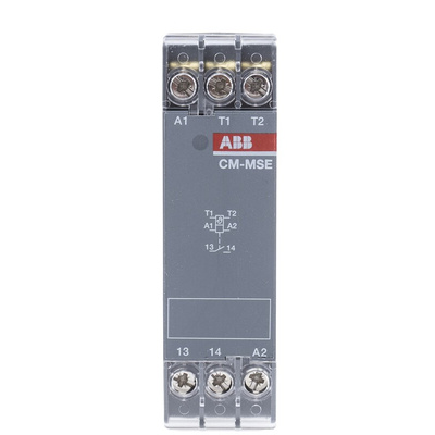 ABB Temperature Monitoring Relay, 1 Phase, SPST, DIN Rail